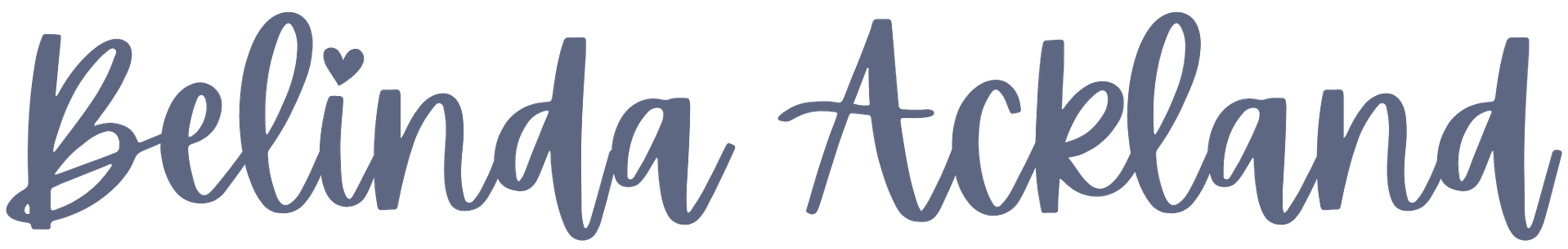 Belinda Ackland Logo